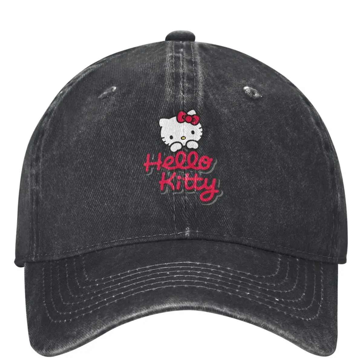 Hello Kitty Cartoon Cat Baseball Cap Kawaii Female Male Sun Visors Trucker Hat Summer Casual Tennis Skate Baseball Caps