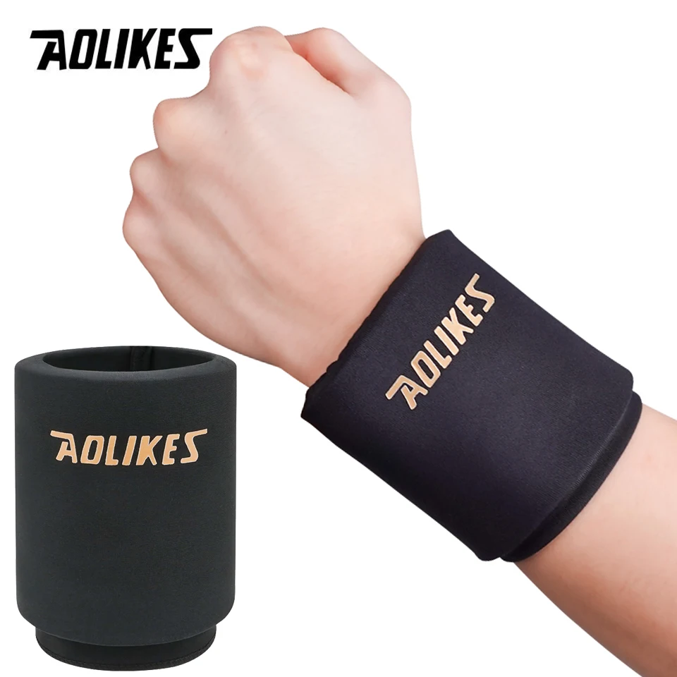 AOLIKES 1PCS Wrist Ice Pack Wrap, Hot & Cold Therapy Pain Relief Gel Compression for Rheumatoid Arthritis,Carpal Tunnel Pain