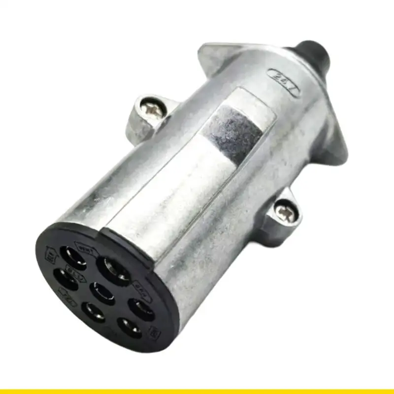 SZCH Sturdy 24V 7 Pin Aluminum Socket Power Supply Excellent for & Truck Use