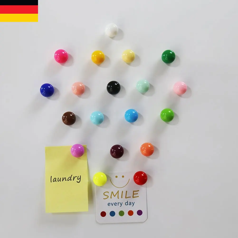 

16Pcs Refrigerator Magnets Resin Colorful Fridge Stickers Note Holders for Home Office Kitchen Decorative Magnetic Use