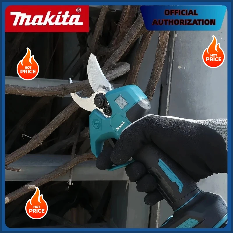 ماكيتا مقص حديقة كهربائي لاسلكي بدون فرش مقصات تشذيب كهربائية أداة حديقة فرع القاطع أدوات كهربائية