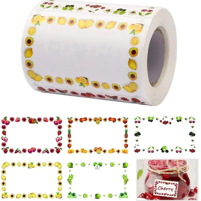 250pcs Writable Blank Name Tags Stickers with Pen for School Desk Clothes Storage Box Mark Labels