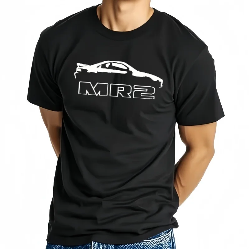 T-shirt de voiture classique MR2 pour hommes, t-shirt pour hommes