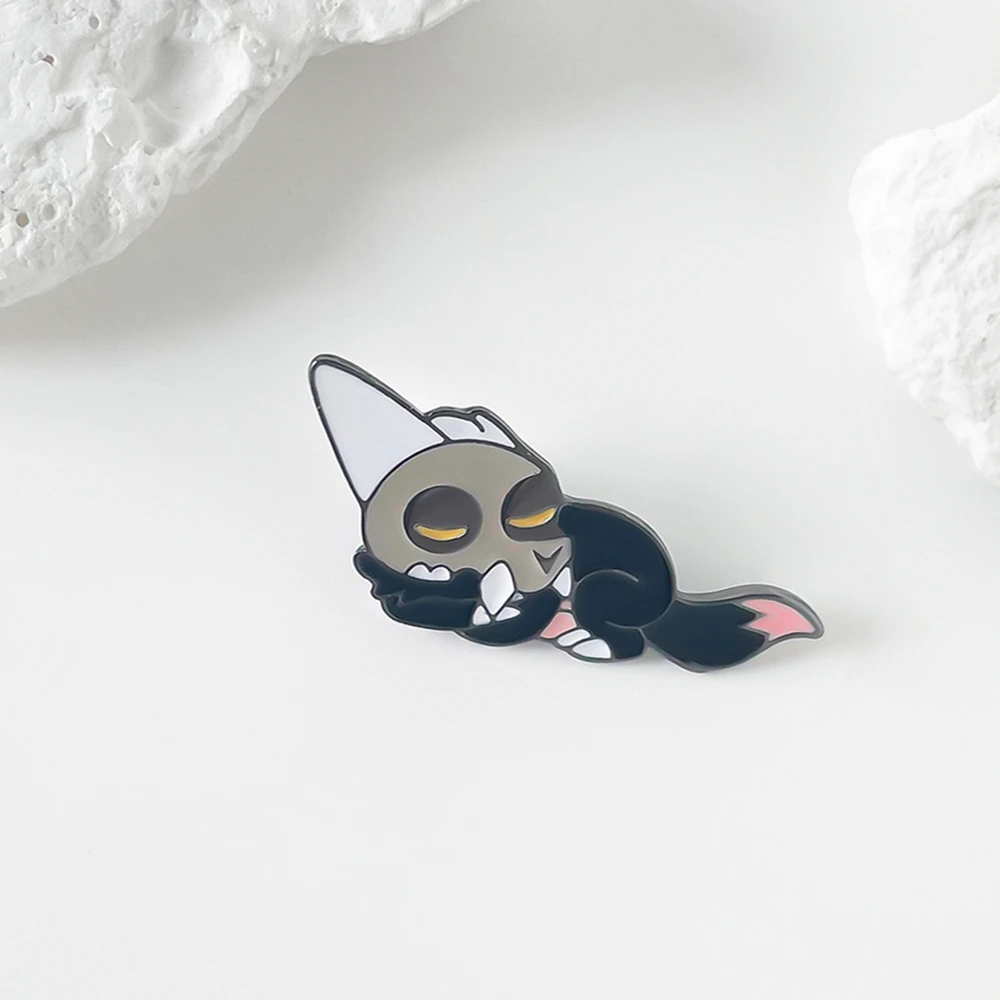 Catuni Funny Manga Brooch the Owl New House Enamel Classic Pin Lapel Badge for Fans Cosplay Collection Gift