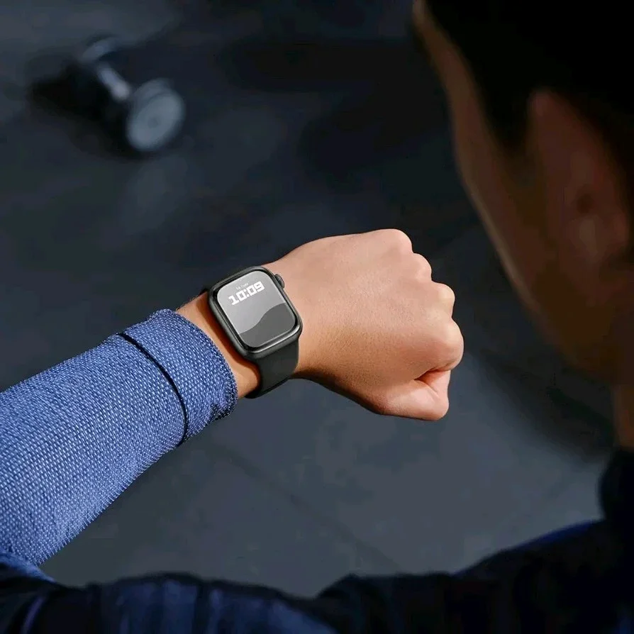 Original Silikonarmband für Apple Watch Band 46 mm 42 mm 41 mm 45 mm 40 mm 49 mm Armband Iwatch Serie 11 10 9 7 4 5 6 8 SE Ultra 2 3 – Detail 3