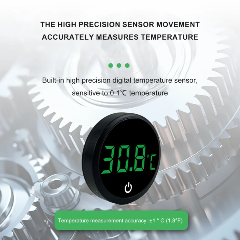 أسماك السمك الحرارية الرقمية أداة مراقبة درجة حرارة السمك مع عروض دقيقة للغاية لسهولة الاستخدام. y1qb