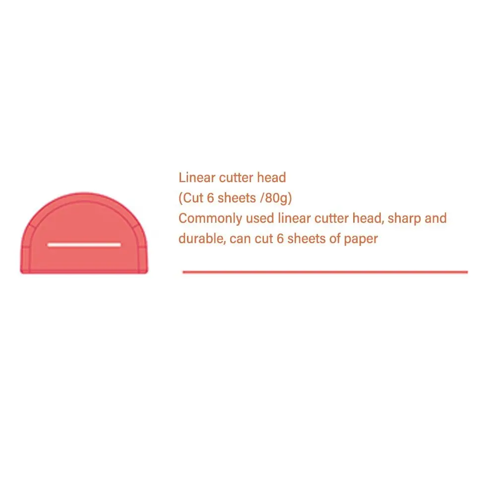 Professional Wtih 7 Types of Edges Paper Trimmer Multi-Function Lightweight Creasing Machine 7-in-1 Paper Cutter Home Office