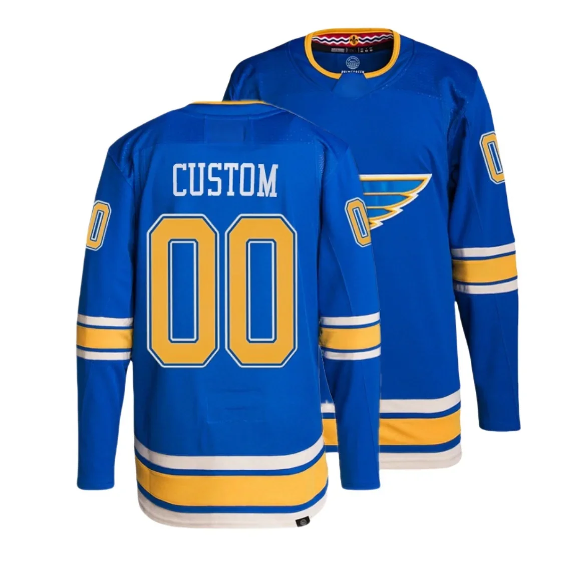 Camiseta de Hockey sobre hielo para hombre, Jersey personalizado de San Louis, n. ° 50, Binnington n. ° 18, Robert Thomas n. ° 63, Jake nebrours n. ° 25, Kyrou