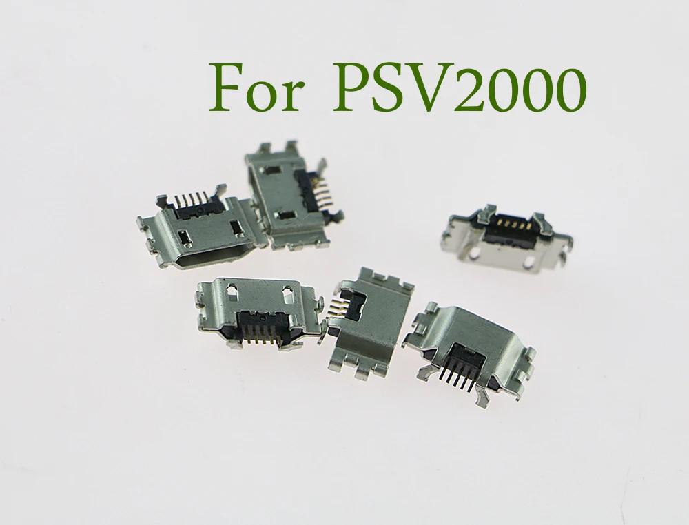 100PCS For Sony PSV PS Vita 2000 Power Charger Socket Replacement For PSV2000 Micro USB Data Charging Connect Port