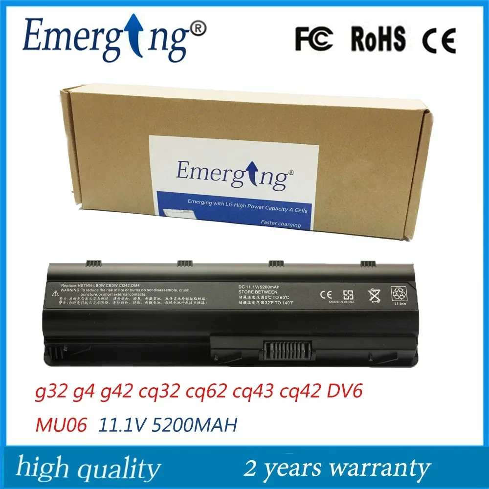 

Laptop Battery for HP COMPAQ Presario MU06 CQ32 CQ42 CQ62 CQ72 HSTNN-CBOX HSTNN-Q60C 586006-321