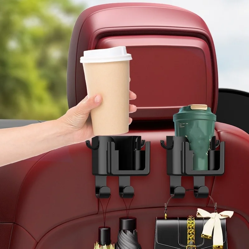 Multifunctional Car Cup Holder Phone Holder, Hanging Back Seat Car Organizer,Universal Car Organizer Car Accessories Interior
