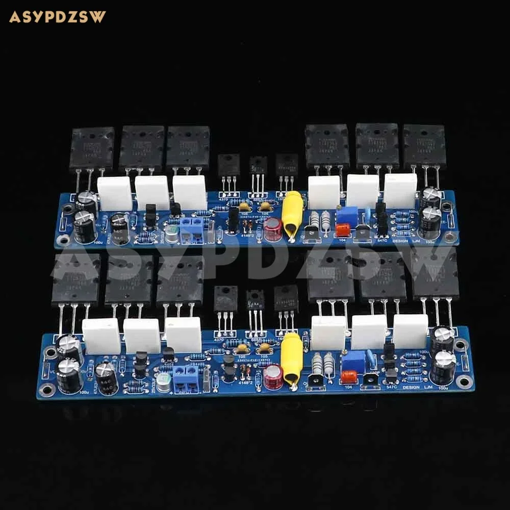 2 CH L10 Single differential Single-ended A1943 C5200 Power amplifier DIY Kit/Finished board