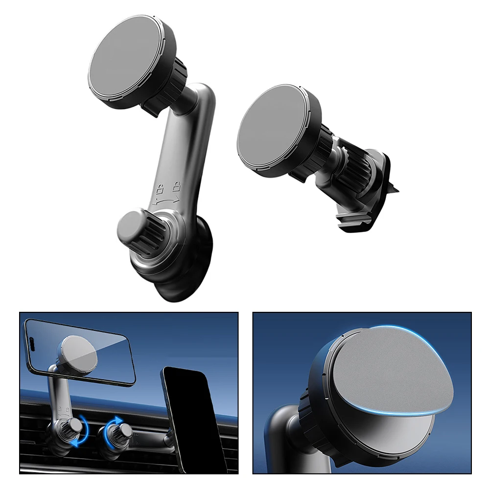 Magnetic Car Phone Holder For OOONO NO2: Multifunctional For CO-Driver NO2 Mobile Phone Holders & Stands