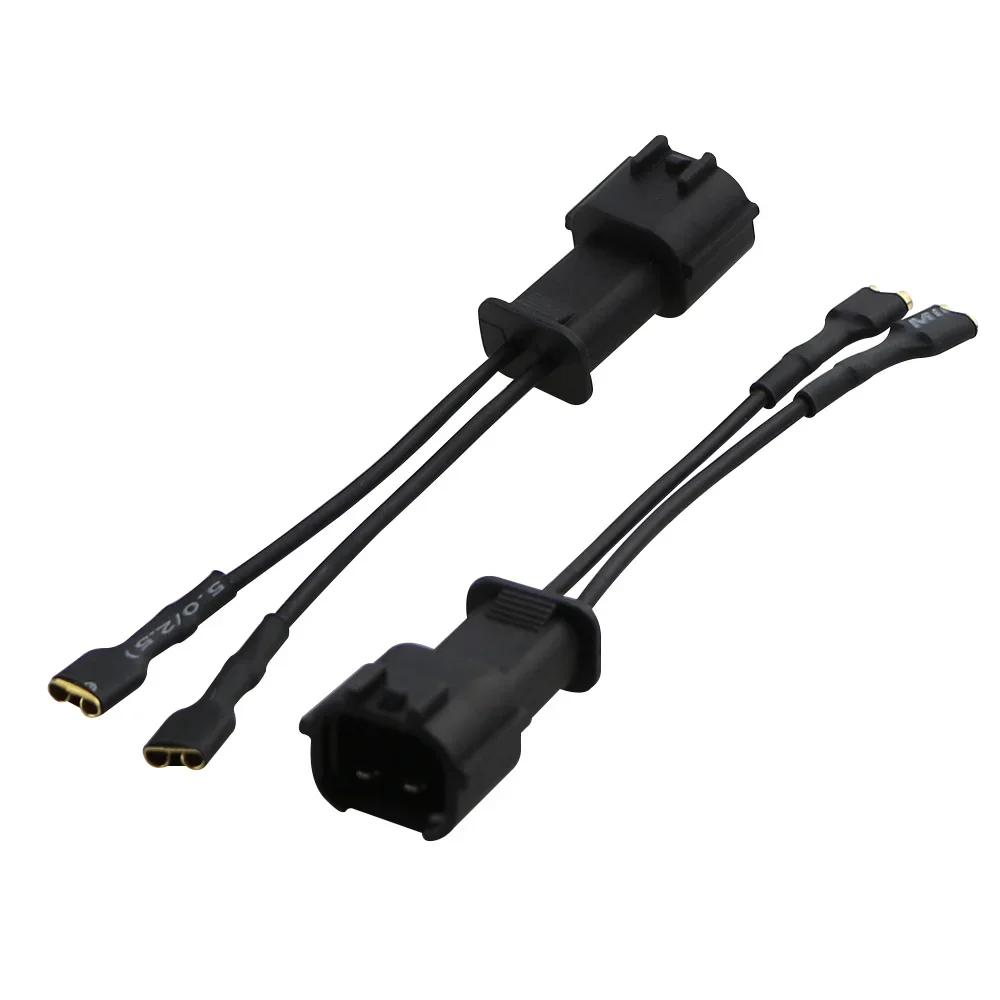 2Pcs Car Horn Speaker Wiring Adapter Harness Wire Plug for Hyundai Sonata Elantra Tucson I30 Ix35 Verna Optima Cerato SantaFe
