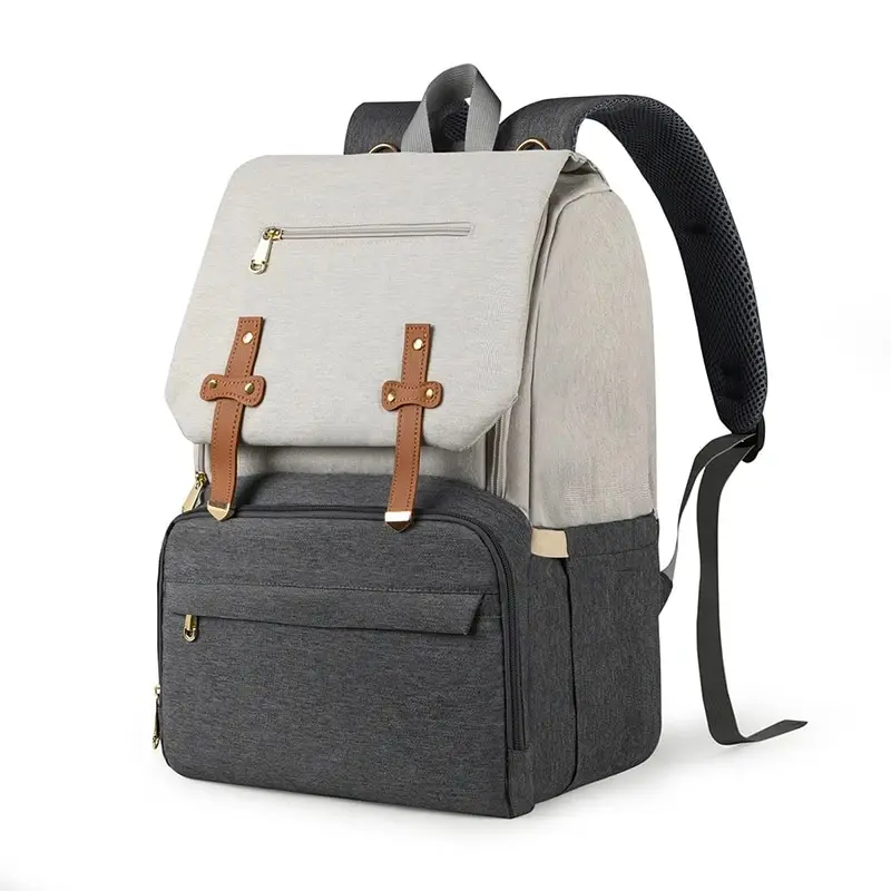 Nylon Soild Mommy Backpack Casual High Quality Travel Backpack Bag Women Fashion New Mother Large Capacity Baby Backpack Bag