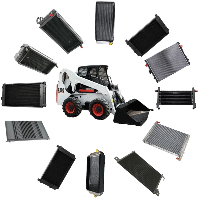 Aftermarket Radiator 2485B275 Excavator Oil Cooler and Water Radiator Spare Parts for Diesel Engine 3.1524 D3.152