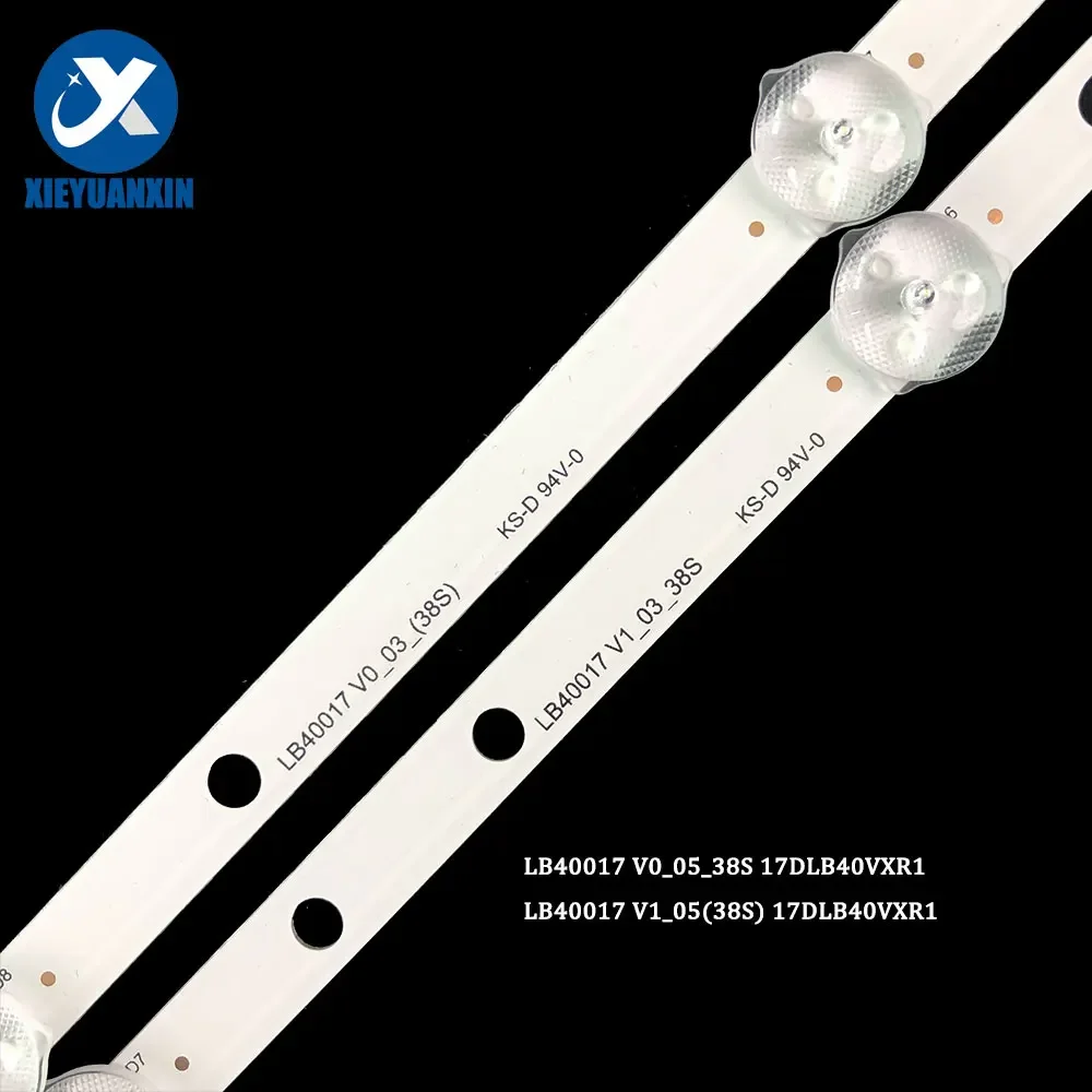 Strip TV lampu latar LED VES400UNDS Strip 40I3653DB 40l1653DB DLED40125FHD CRTV40200 40FLHYR274S 4040hbt42a