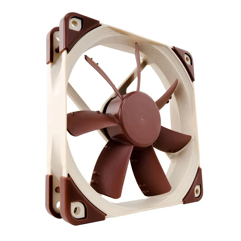 Imagem -05 - Noctua Nf-s12a Pwm 3pin Controle de Temperatura Ventilador do Chassi 120x120x25 mm Adaptador de Baixo Ruído Aao Otimização Acústica