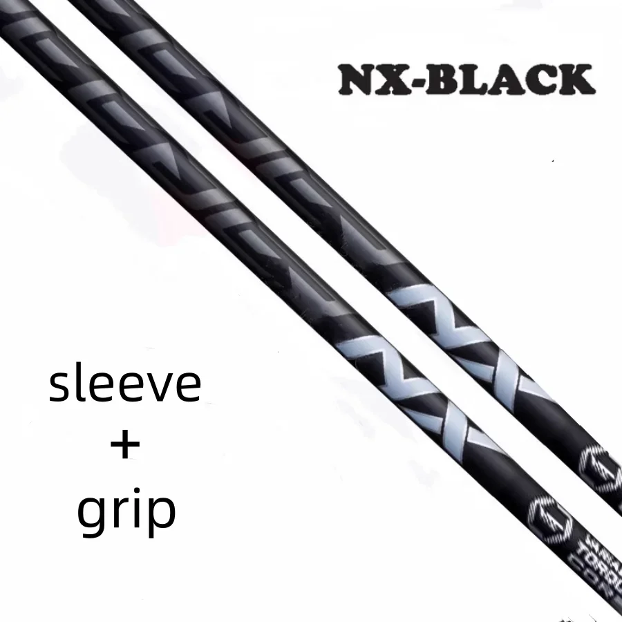 

Golf club shaft NX black 50/60/ S/SR/R/X graphite shaft driver and Fairway wood shaft free assembly sleeve and grip