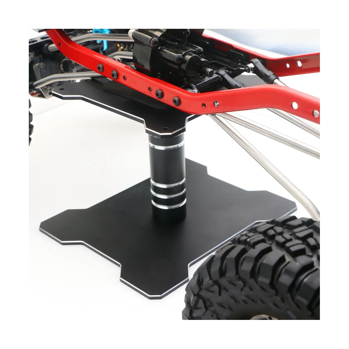 For 1/10 1/8 RC Model Remote Control Car Climbing Car CNC Repair Stand Maintenance Stand Can Be Rotated.