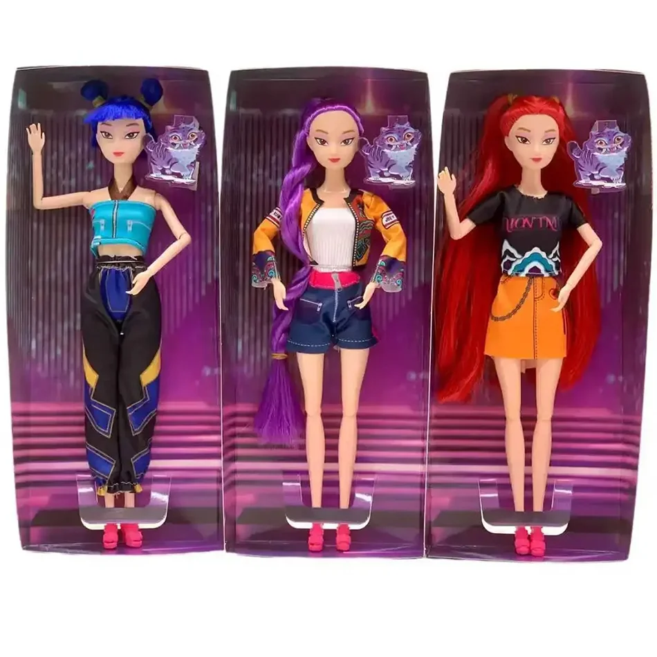 Anime di alta qualità KPop Demon Hunters bambola giocattolo in vinile Rumi Mira zoi personaggio maschera in vinile figurine regalo di compleanno Fan Club regali
