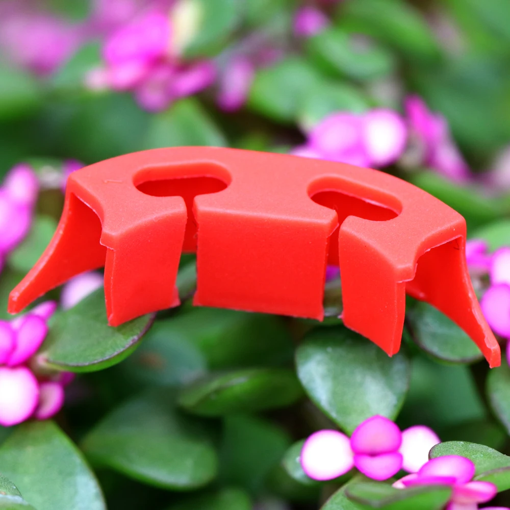 Plastic Tomato Branches Bending Clips Planting Bender Gardening Greenhouse Support for Low Stress Training Trainer of Climbing