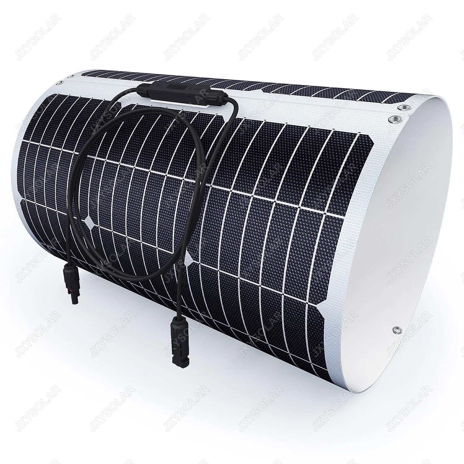 200W 300W Half Cell Flexible Solar Panel, Monocrystalline Design for Car Boat Home Off Grid Power Generation