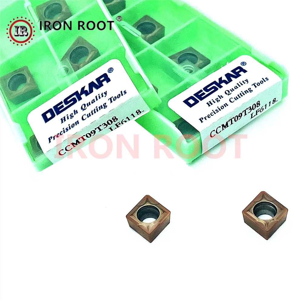 

DESKAR Indexable Inserts CCMT060204,060208,9T304,09T308,120404,120408 LF6118 CNC Lathe Tool Turning Cutting Lathe,Turning TooL