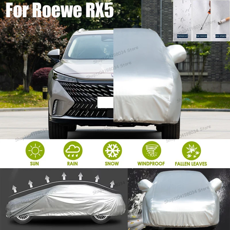 

For Roewe RX5 Auto Anti snow Anti dust Sunscreen Anti-uv Anti peeling paint And Anti Rainwater 210t car cover Car cover