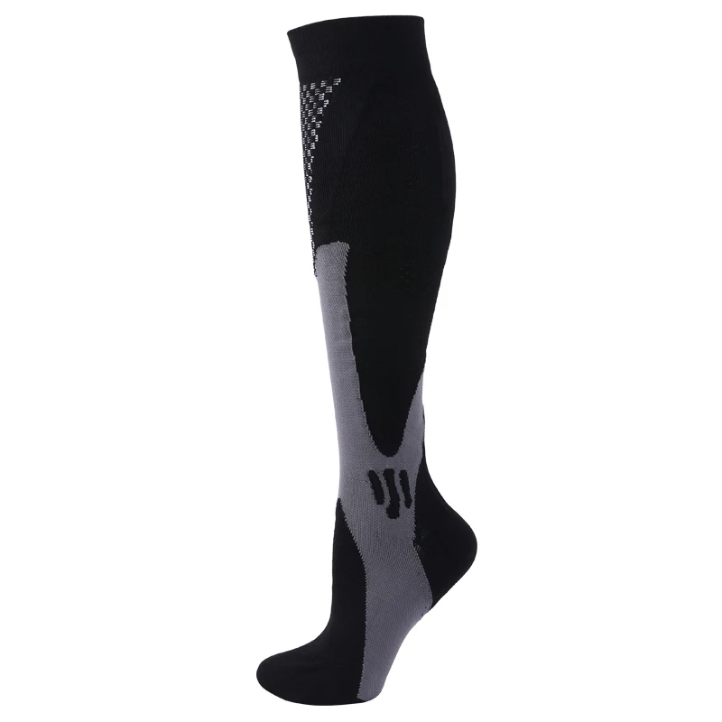 1 PAAR Kompressionssocken Sportsocken Medizinische Pflegestrümpfe Verhindern Krampfadern Socken Schwangerschaft Stillen Sportlich Fußball SOX – Detail 14