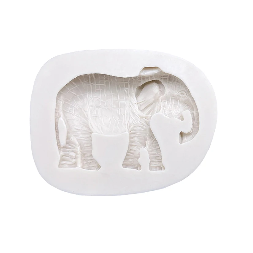 Elephant Silicone Cake Baking Mold Sugarcraft Chocolate Cupcake Resin Tools Fondant Decorating Tools