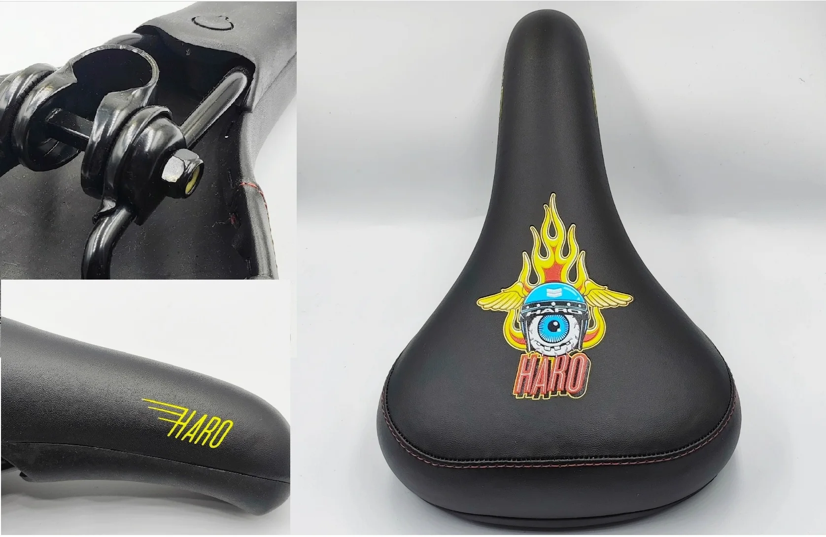 

Vintage Haro Drop nose Padded bmx Bicycle Saddle BMX Seat