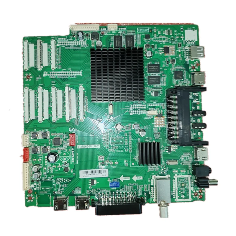 Free shipping! T.MS6308.U701  V750DK1   MAIN BOARD   LED TV motherboard tested well