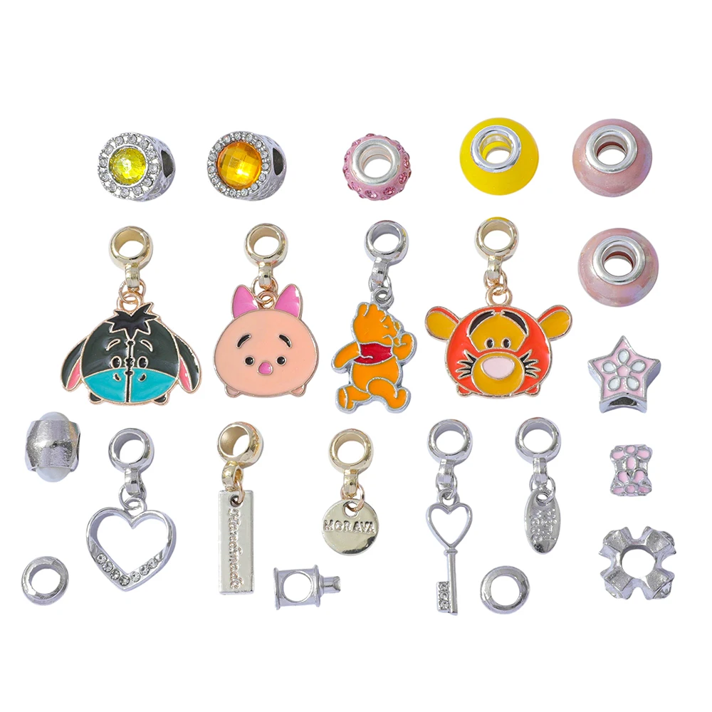 Caja ciega sorpresa de Adviento de Disney Tigger Piglet Eeyore, colgante de oso Pooh delicado de moda DIY para regalo de juguete accesorio único