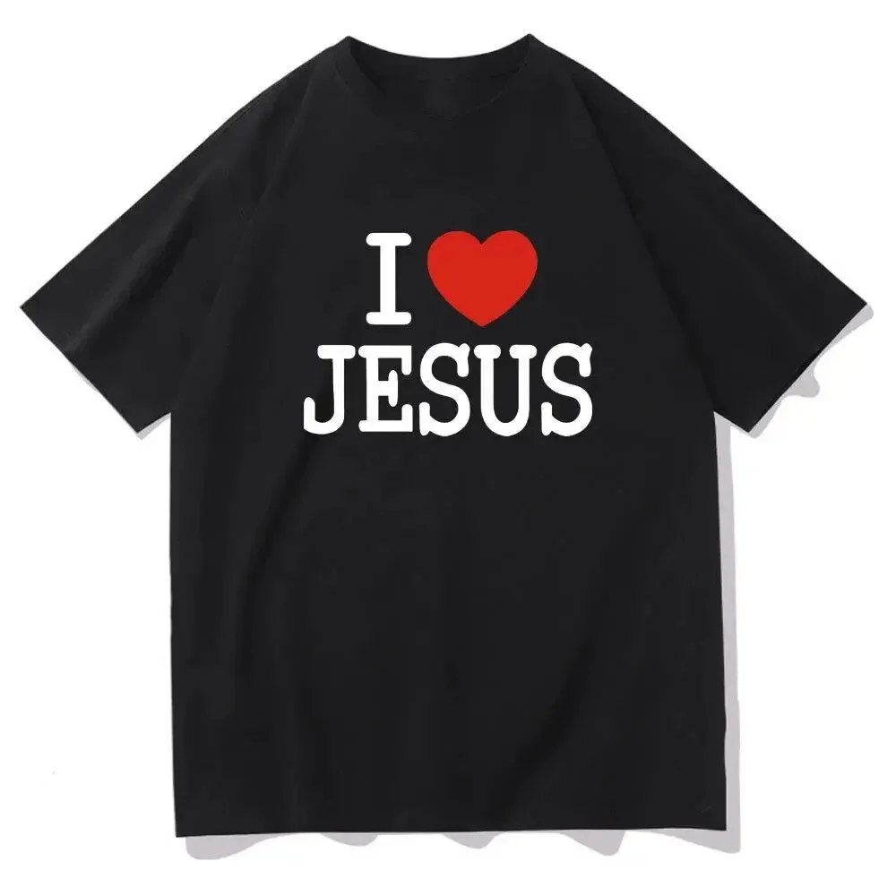 I Love Jasos Print Cotton T-Shirts Men Women Fashion Casual Short Sleeve T Shirt O-Neck Tops Y2K Harajuku Unisex Tees Clothing