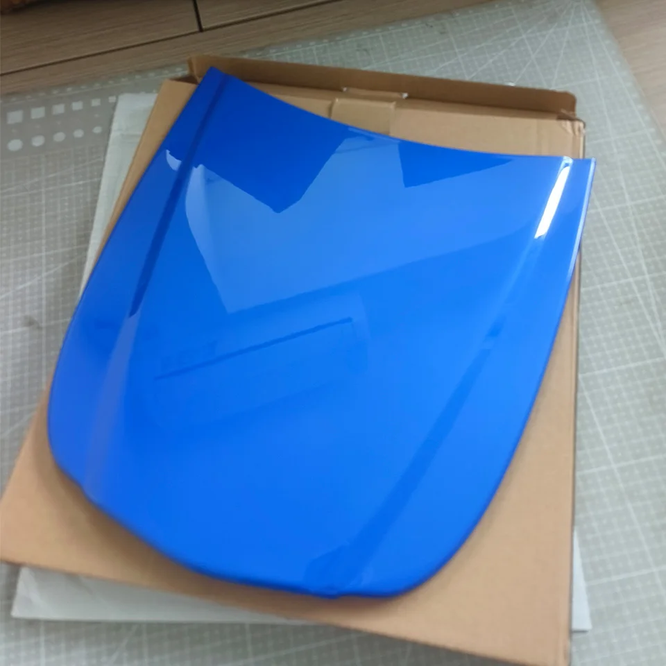 Paint Protection Film Test Panel – Blue Mini Car Hood Display Model in Metal & Plastic, for PPF Demonstration MO-179C
