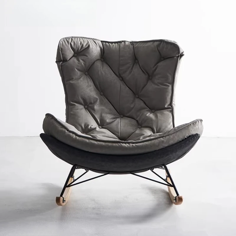 

Home balcony lounge lazy sofa rocking chair single sofa chair