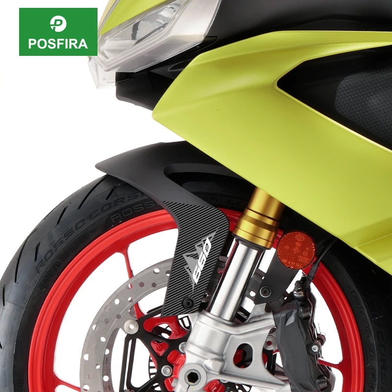 

POSFIRA Motorcycle Front Fender Sticker Vinyl Decals for Aprilia RS660 RS 660 2020-2025 2024 2023 2022 2021 Mudguard Accessories