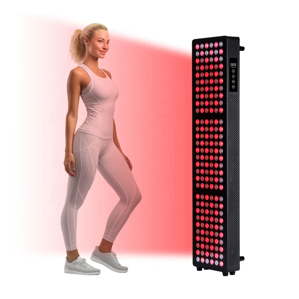 Full Body Infrared LED Lamp Panel Device AL1000 Phototherapy 180pcs Red Light Therapy Face Christmas Gift Physical