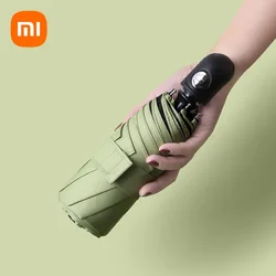 Xiaomi Mini Sun Umbrella Automatic 5 Folding Umbrella Rain Women Wind Resistant Portable Car Outdoor Fashion Male Pocket Parasol