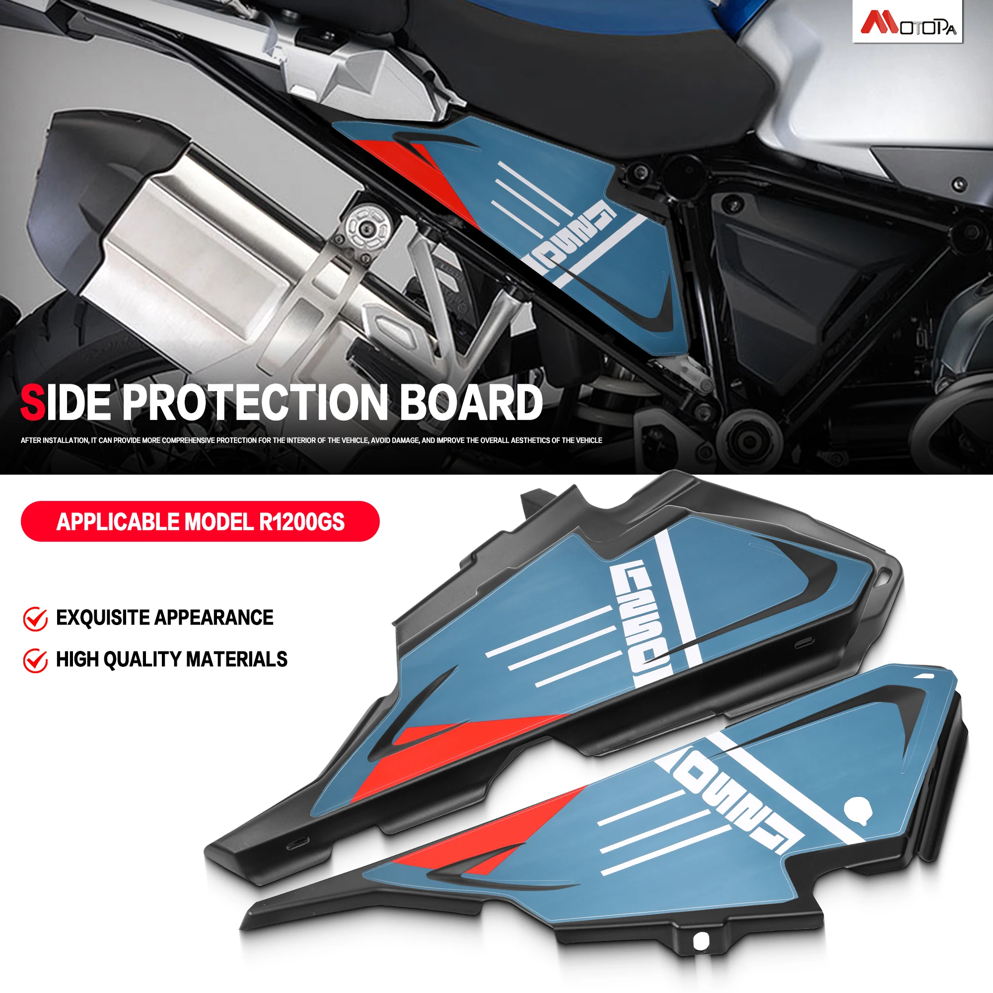 

Motorcycle Frame Infill Side Panel Set Guard Protector Fairing Cowl Cover For BMW R 1250 GS R1250GS ADV R 1200 GS R1200GS LC Adv