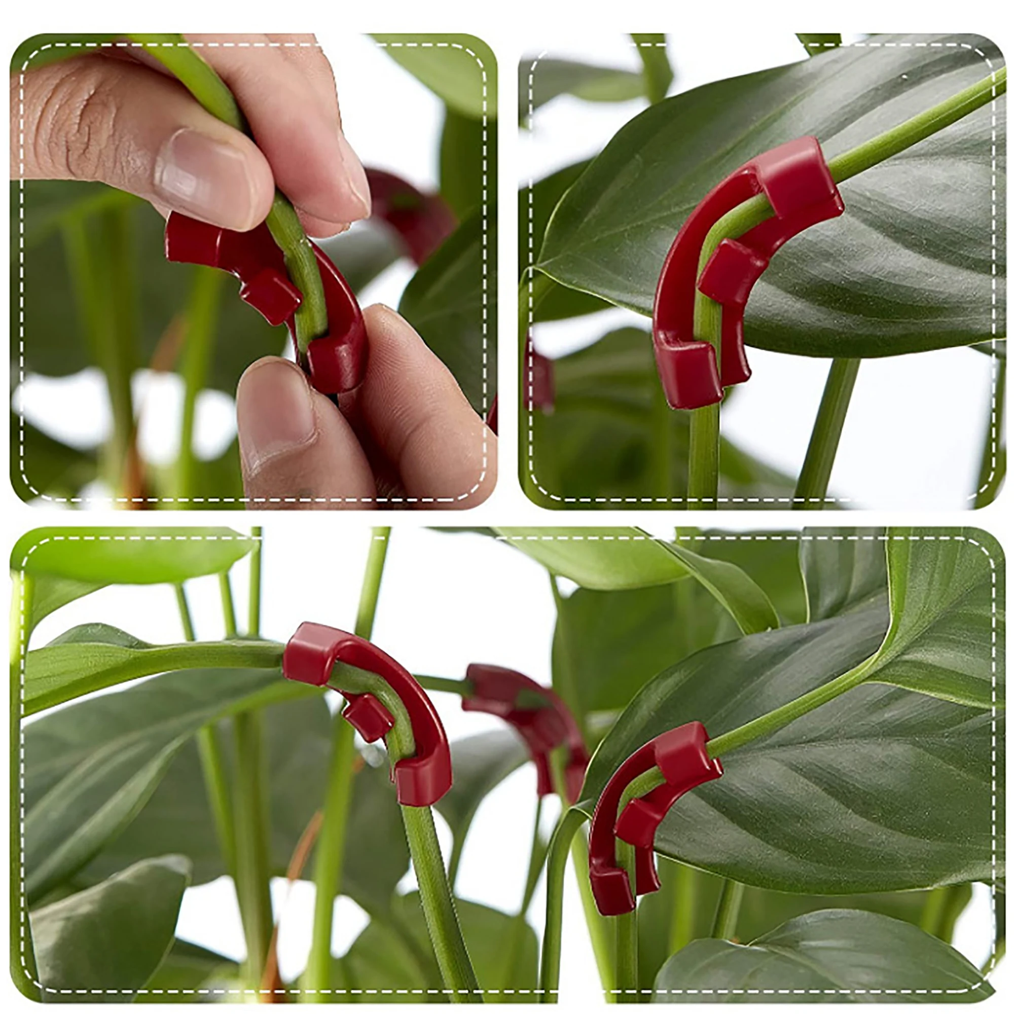 90° Plant Bender Trainer Low Stress Branch Training Twig Bonsai Tomato Pepper Flower Growth Manipulation Tutor Clips 10Pcs