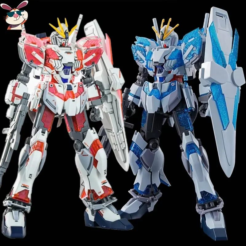 Narrative C-Packs Hg 1/144 Nt Wake Up Rot und Blau Farbe Mech Montagemodellbausatz Tischdekoration Puppe Junge Spielzeug Überraschungsgeschenk