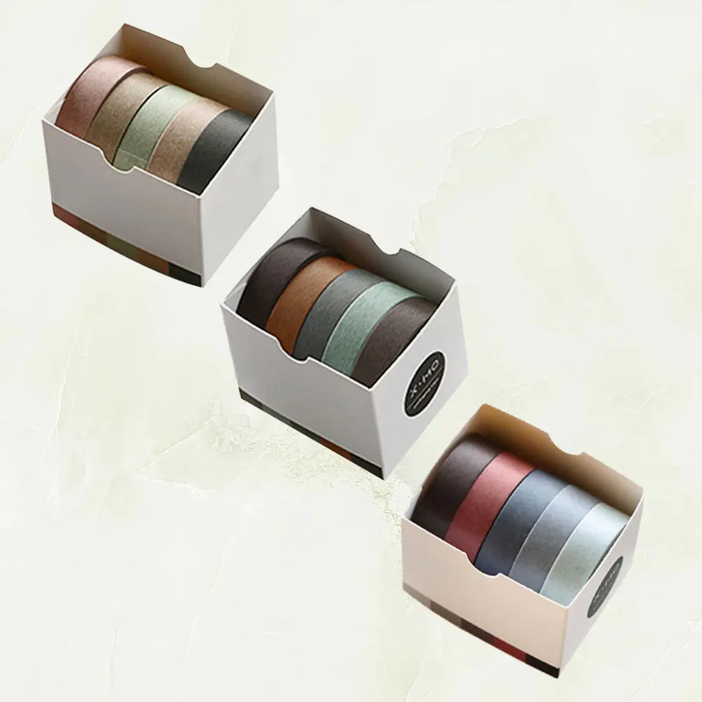 مجموعة 15 لفة من شريط اشي الإبداعي الملون لتزيين مخطط سجل القصاصات DIY لوازم الحرف اليدوية #1