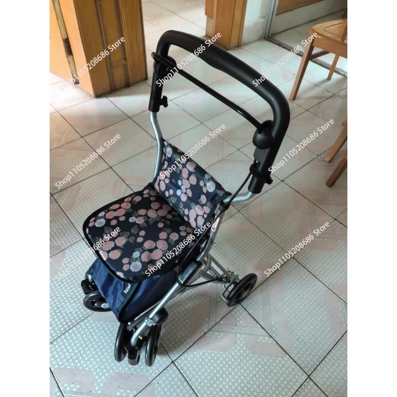 

Складная тележка для пожилых людей, ходунки-роллаторы, тележка для покупок