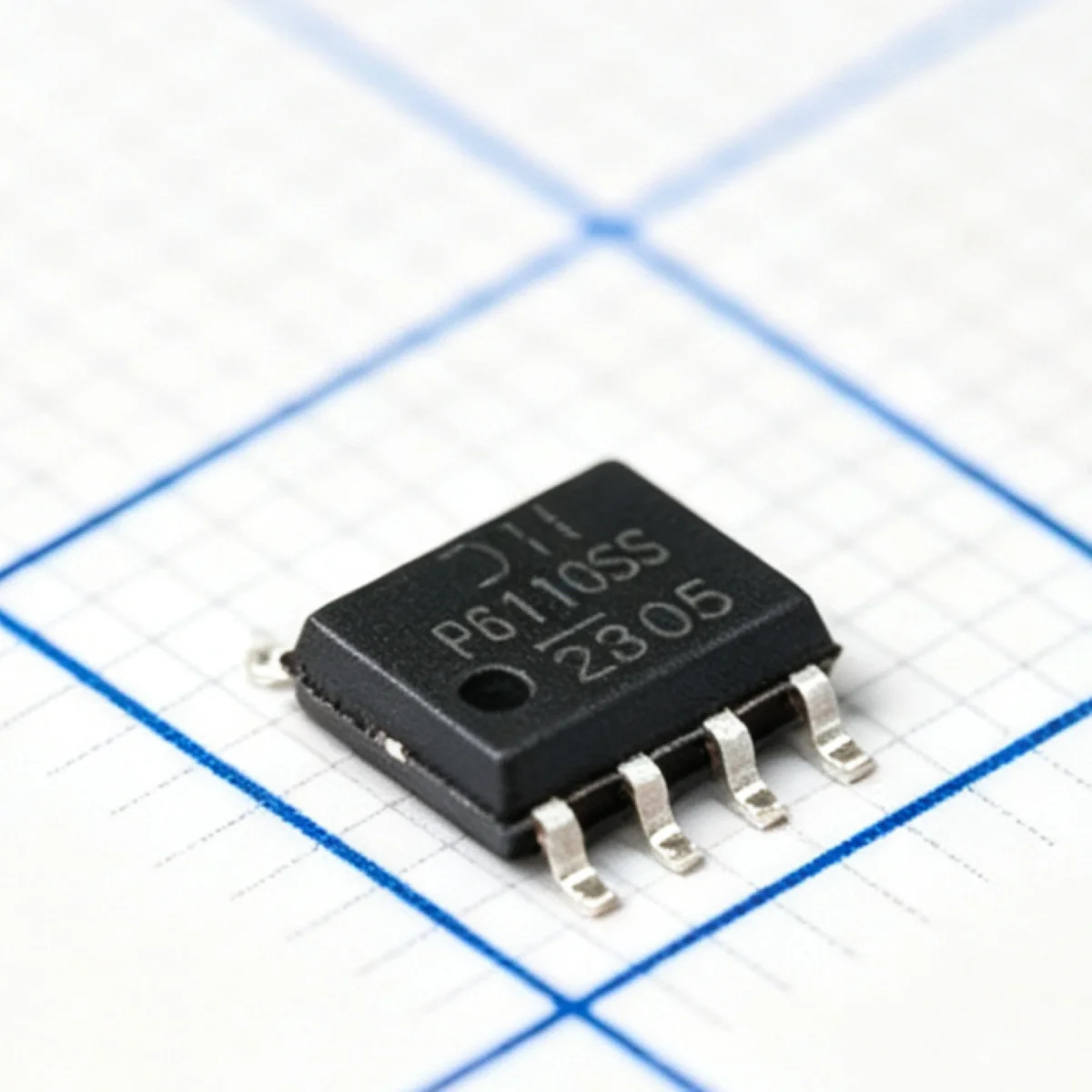 10PCS DMP6110SSS-13 Marking P6110SS SOIC-8 SOP-8 60V 4.5A 110mΩ@10V 1.5W P-Channel NEW original Field-Effect Transistor MOSFETs
