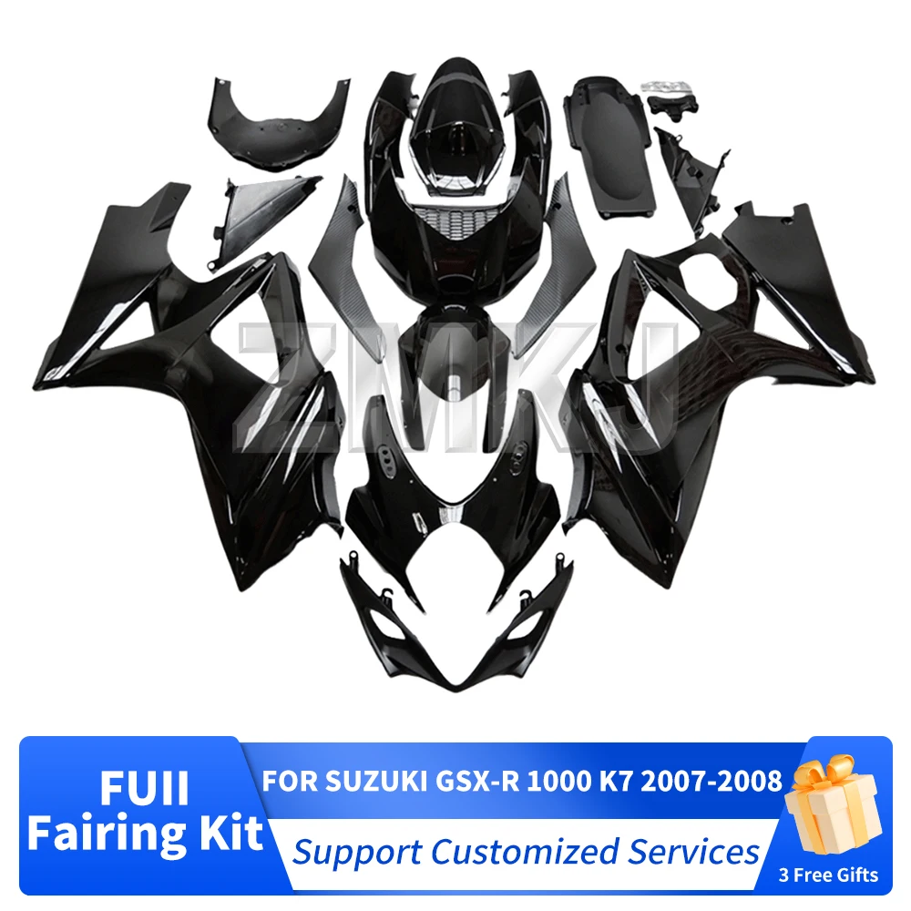 GSXR 1000 K7 K8 For SUZUKI GSXR1000 2007-2008 Fairing Motorcycle Set Body Kit Decoration Plastic Guard Plate Accessories Shell