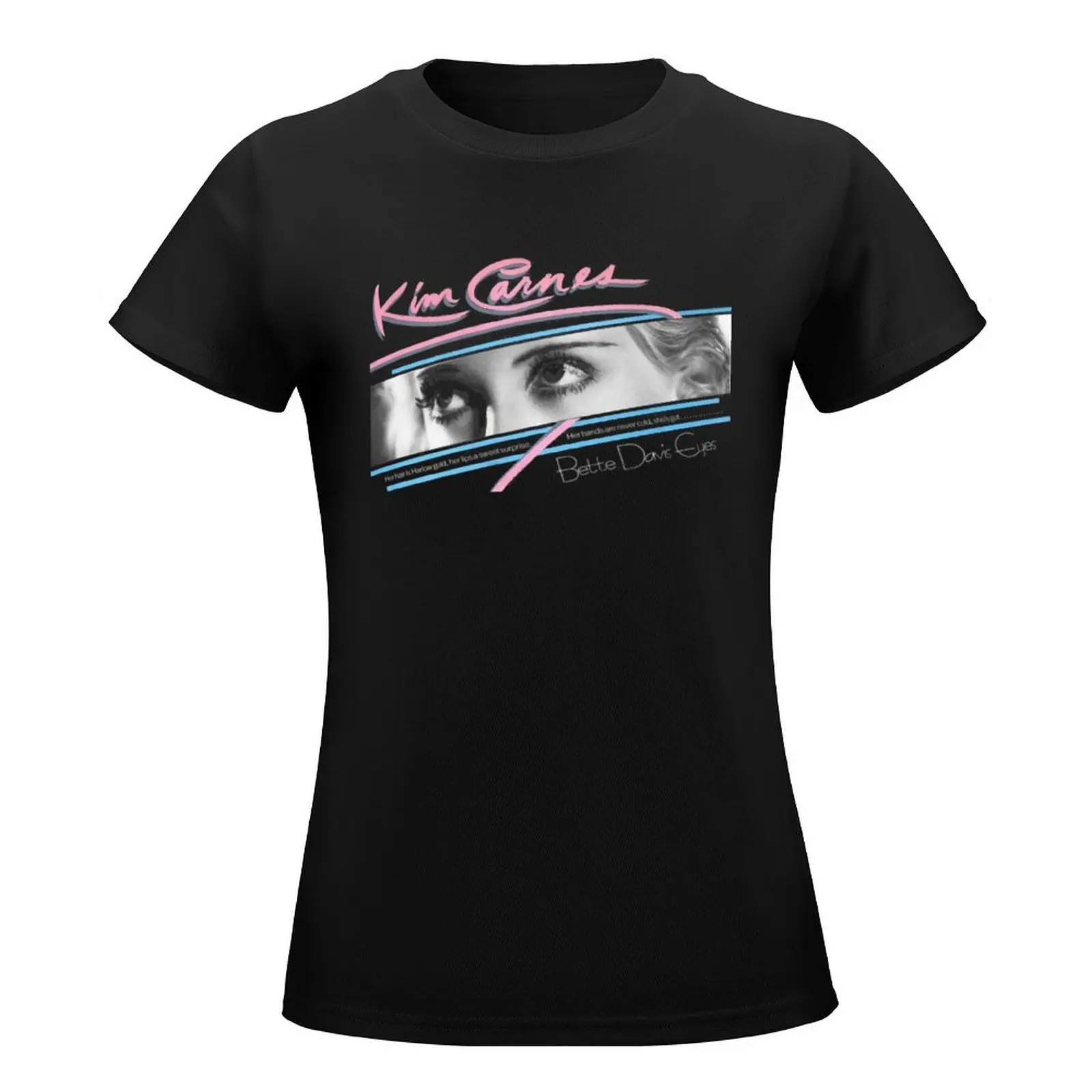 Gifts Idea Beautiful Kim American Born Female Carnes Singer Love You T-Shirt customizeds summer top cute t-shirts for Women