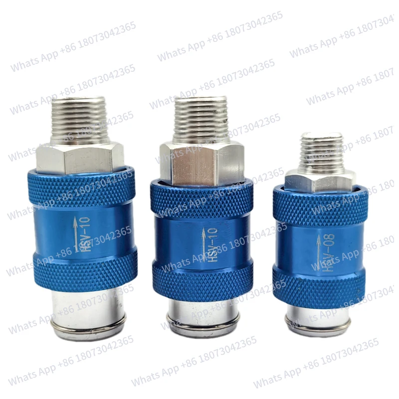 

HSV-06 HSV-08 HSV-10 HSV-15 Pneumatic Hand Slide Valve Flow Control Manual Switch G1/8 1/4 3/8 1/2 BSPT Thread