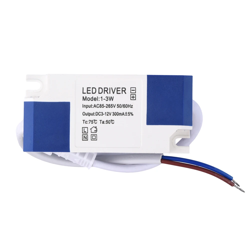 Adaptador de corriente constante, transformador LED aislado, placa de fuente de alimentación para panel de luz, 3w, 5w, 7w, 12w, 18w, 20w, 24w